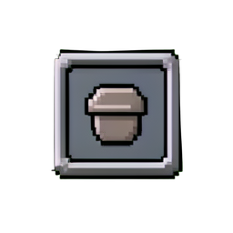 Nœud du nœud de compétence verrouillé — sprite pixel art 256×256