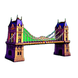 Himmelsbrücke — 256×256 Pixel-Art-Sprite