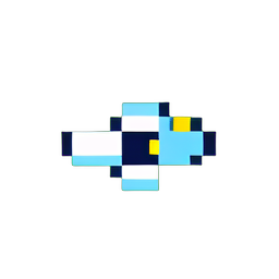 Sky Pilot (Low-Res) - 256x256 pixel art sprite