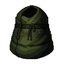 Saco de dormir momia — sprite pixel art 256×256