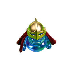 Slime Hero (HD-2D) - 256x256 pixel art sprite