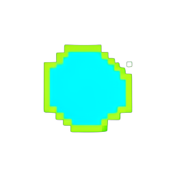 Slime-Held (Niedrigauflösung) — 256×256 Pixel-Art-Sprite