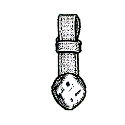 Sling (1-Bit) — 256×256 pixel art sprite