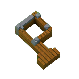 Sling (Voxel) - 256x256 pixel art sprite