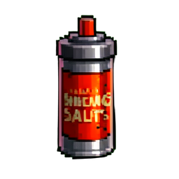 Salz — 256×256 Pixel-Art-Sprite