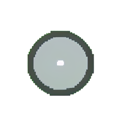 Smoke Bomb (Low-Res) - 256x256 pixel art sprite