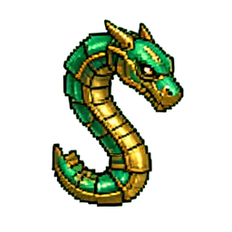 Snake Viper (16-Bit) - 256x256 pixel art sprite