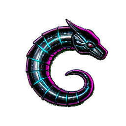 Snake Viper (Cyberpunk) - 256x256 pixel art sprite