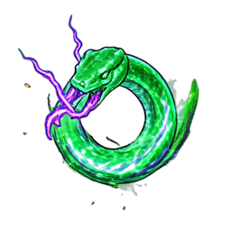 Snake Viper (VFX) - 256x256 pixel art sprite