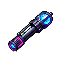Fusil bobine — sprite pixel art 256×256