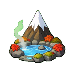 철 이빨 덫 — 256×256 픽셀 아트 스프라이트