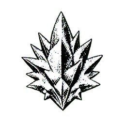 Snow Deep (1-Bit) — 256×256 pixel art sprite