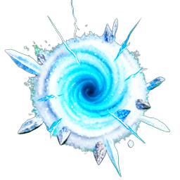 Snow Dirty (VFX) - 256x256 pixel art sprite