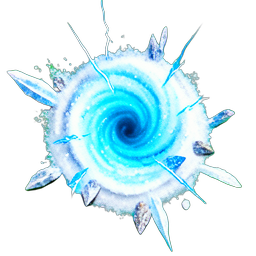 Neige Sale (VFX) — sprite pixel art 256×256