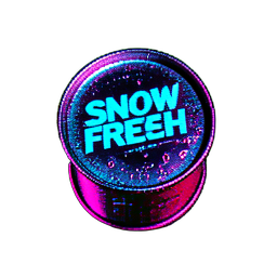 Frischer Schnee (Cyberpunk) — 256×256 Pixel-Art-Sprite