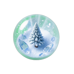 Schnee Frisch (HD-2D) — 256×256 Pixel-Art-Sprite