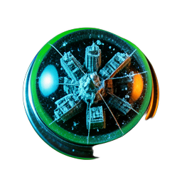 Snow Globe (Cinematic) - 256x256 pixel art sprite