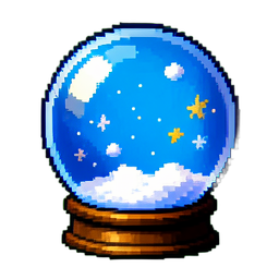 Bola de Nieve — sprite pixel art 256×256