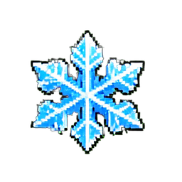 Snow Icy (16-Bit) - 256x256 pixel art sprite