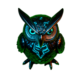 Snow Owl (Cinematic) - 256x256 pixel art sprite