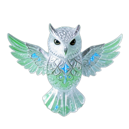 Snow Owl (HD-2D) - 256x256 pixel art sprite