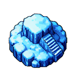 Snow Packed (16-Bit) - 256x256 pixel art sprite