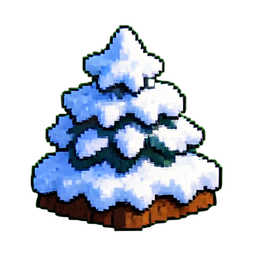 Snow Packed - 256x256 pixel art sprite
