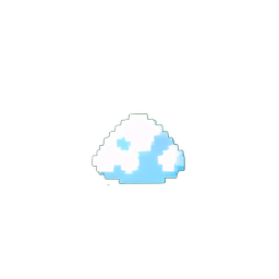 Snow Pile (Low-Res) — 256×256 pixel art sprite