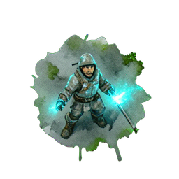 Snow Ranger (Atmospheric) - 256x256 pixel art sprite