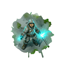 Berger de Neige (Atmosphérique) — sprite pixel art 256×256