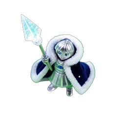 Snow Ranger (HD-2D) - 256x256 pixel art sprite