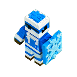 Snow Ranger (Voxel) - 256x256 pixel art sprite