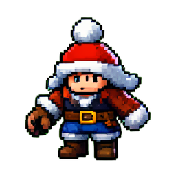 Snow Ranger — 256×256 pixel art sprite