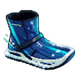 Raquettes en Aluminium — sprite pixel art 256×256