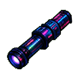 Blaster Sónico — sprite pixel art 256×256