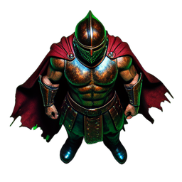 Spartan Warrior (Cinematic) - 256x256 pixel art sprite