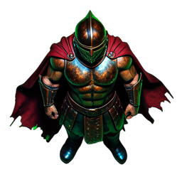 Spartaner Krieger (Cinematisch) — 256×256 Pixel-Art-Sprite