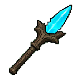 رمح (16-Bit) — رسم بكسل 256×256