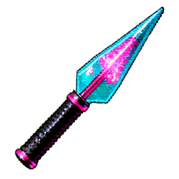 Spear (Cyberpunk) - 256x256 pixel art sprite