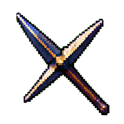 Hoher Grasbusch — 256×256 Pixel-Art-Sprite
