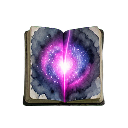 Spell Tome (Atmospheric) - 256x256 pixel art sprite