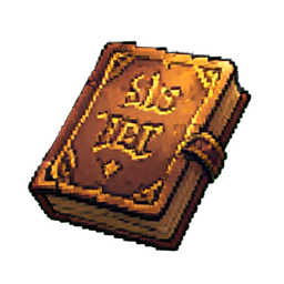 Spell Tome - 256x256 pixel art sprite