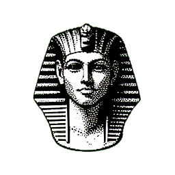 Sphinx (1-Bit) - 256x256 pixel art sprite