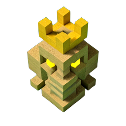 Sphinx (Voxel) — sprite pixel art 256×256