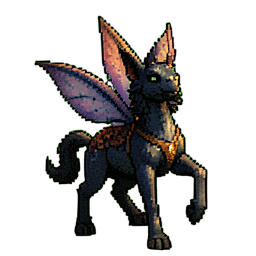 Geist-Fee — 256×256 Pixel-Art-Sprite