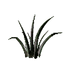 Frühlingsgrasbüschel — 256×256 Pixel-Art-Sprite