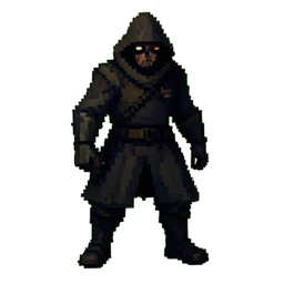 Spion — 256×256 Pixel-Art-Sprite