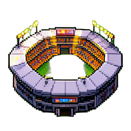 Stadium - 256x256 pixel art sprite