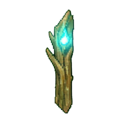 Staff Druid (Atmospheric) - 256x256 pixel art sprite