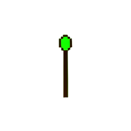 Druide du Bâton (Basse Résolution) — sprite pixel art 256×256